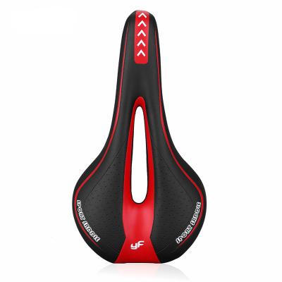 China 2022 ORIGINAL NEW DESIGN Seat Bicycle MTB Saddle Cushion Bicycle Hollow Saddle Recycling Soft Road Mountain Bike for sale