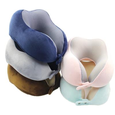 China Antistatic Memory Foam Travel Neck Nap Sleep Pillow for sale