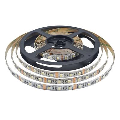 China Warehouse SMD5050 Flexible LED Strip 5M 300LED DC12V 24V 4 in 1 RGBW RGBWW White Warm White Strips Fita LED Light for sale