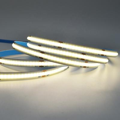 China Desk cob led strip light 3 years warranty 24V flexible 12V 320led Ra90 for sale