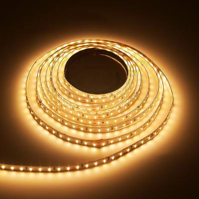 China Flexible LANDSCAPE SMD LED Strip 600LED Strip Light Ribbon 120led/m Warm White Non-waterproof Cool White 3014 Warm White for sale