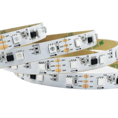 China Residential Accessible RGB LED Strip Light WS2811 IC Digital SMD5050 42leds/m Waterproof for Outdoor Decoration for sale