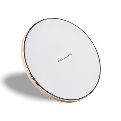 China Cost-effective and Innovational Mobile Phone OEM Round Wireless Fast Charger Colorful For Android Phone 10w for sale