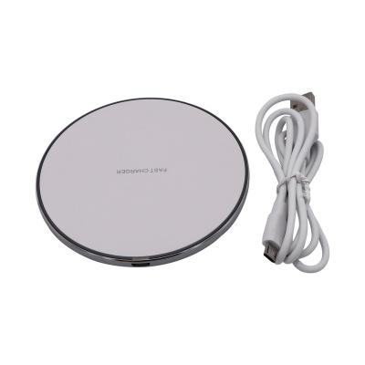 China 2020 mobile phone charging bestsellers for amazon ultra-thin aluminum portable universal fast wireless charging 10w pad for phone for sale