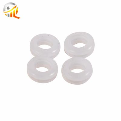 China 2017 New Small Rounded Flame Retardant NBR Silicone Food Grade Rubber Grommet for sale