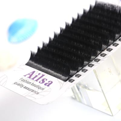 China Natural Soft Eyelash Factory Supply Wholesale Russian Private Label Real 3d Mink Eyelash Volume Extensions for sale