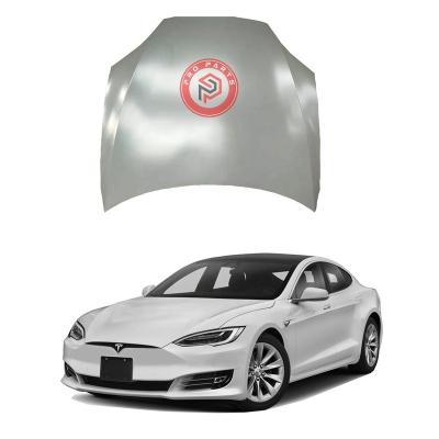 China Oe Aluminum Pro Aftermarket Auto Engine Covers For Tesla Model S Engine Cover Cowl 1038384S0C for sale