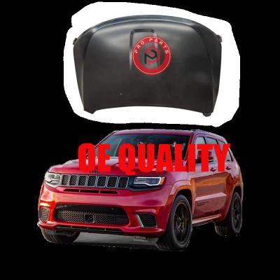 China Aluminum OE QUALITY ENGINE HOOD COVER FOR JEEP GRAND CHEROKEE for sale