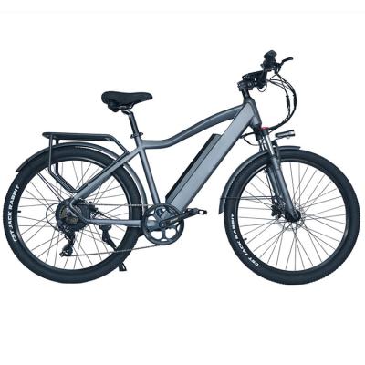 China Aluminum Alloy 500w 48v Lithium Battery Folding Fat Tire Rear Hub Motor City Road Electric Bike Ebike for sale