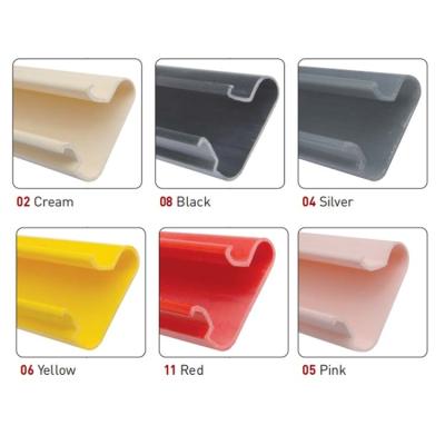 China Match for plastic slatwall panel supermarket slatwall insert with big price for sale