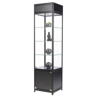 China Freestanding Attractive Design Aluminum Showcase For Store Displays for sale