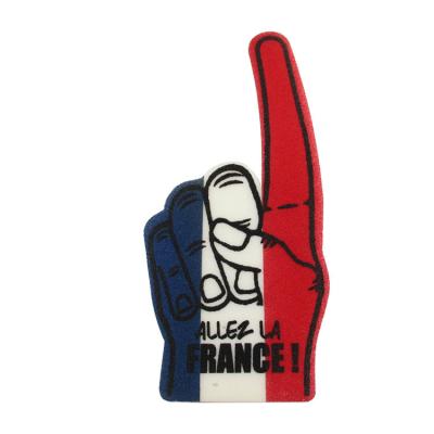 China Class of 2022 sports encouraging wave Eva Finger Fan Foam Hand for sale