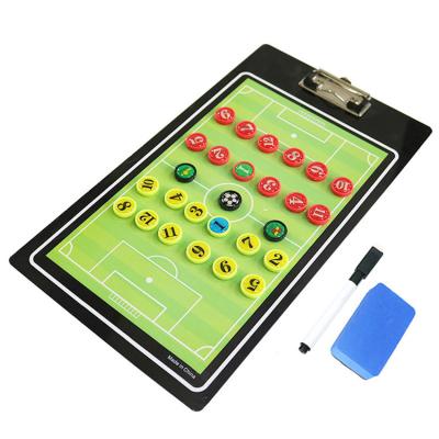 China Sports Training Ball Football Training Magnetic Coach Board With Pen Dry Erase Clipboard Teaching Tactics Board for sale