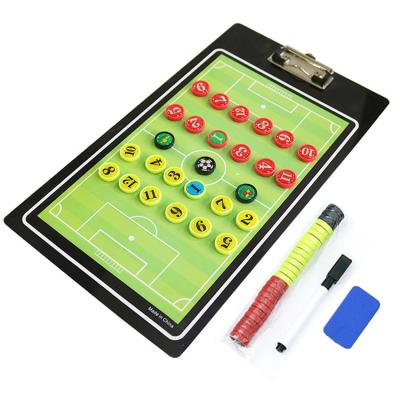 China Sports Ball Training Magnetic Trainers Wholesale Dry Erase Marker Board With Pen Teaching Clip Coaching Clipboard for sale