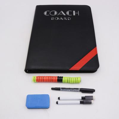 China American Football Trainer Board, Magnetic Zippers Tactic Trainer ClipBoard Multifunction Coaching Strategy Board Football/Basketball/Volleyball/Handball Training Kit for sale