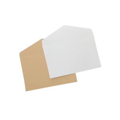 China Recyclable Recycle Kraft Customized Classic Paper Cutting Envelope for sale