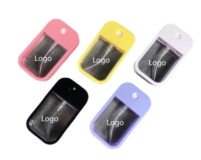 China Eco-friendly Weekly Organizer Refillable Credit Card Plastic Cell Phone Square 30 / 45 Pill / 50ml Pouch Perfume Body Mist Spray Bottle For Hand Sanitizer Sprayer for sale