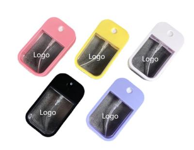 China Eco-friendly Refillable Weekly Pill Organizer White Plastic Credit Card Cell Phone Shaped 38/45/50ml Pouch Perfume Mist Spray Bottle For Hand Sanitizer Sprayer for sale