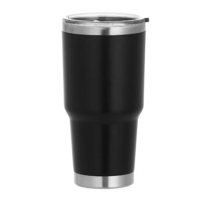 China 2020 Best Seller 30oz Stainless Steel Double Walled Vacuum Insulated Travel Car Tumbler Mugs With Straw for sale