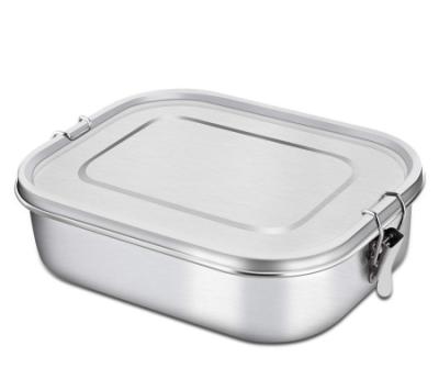 China 2020 Leakproof Heatable 304 Stainless Steel Keep Warm Kids School Bento Lunch Box With Spork for sale