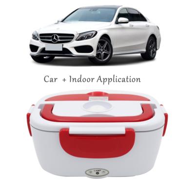 China Wholesale BPA 12V 1.5L Bento Box Heated Electric Lunch Box Electric Free Heatable Car Lunch Box for sale