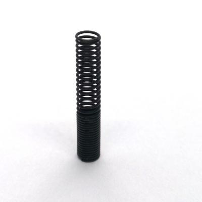 China Thin Cylinder HXD 0.4mm Half Compress Compression Spring for sale