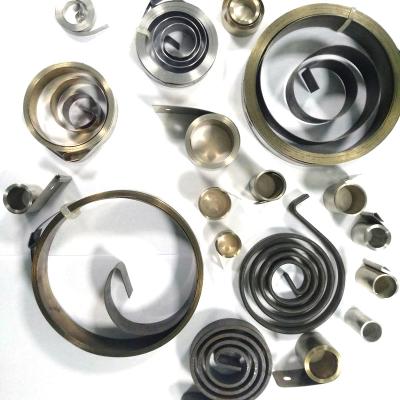 China Apartment ; Leaf ; Flat Plate OEM Flat Spring Customized Flat Product High Carbon Spiral Coil Spring for sale