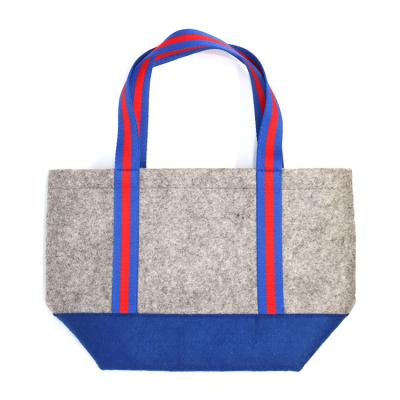 China Other China Manufacturer Reusable Daily Use Felt Bags For Shopping With Logo for sale