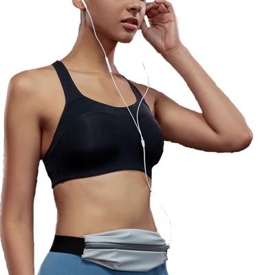 China Fashion Waterproof Earphone Bag Waist Bag Jogging Running Pussy Pack Waist Bag for sale