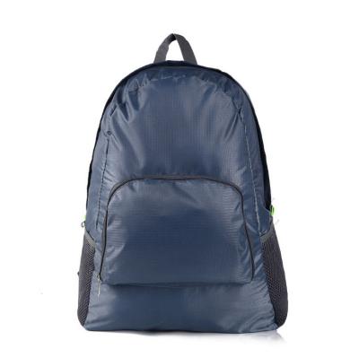 China Waterproof Travel Foldable Backpack Foldable Into The Current Customized Ultralight Portable Folding Backpack Daily Used Folding School Bag for sale