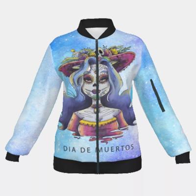 China Wholesale custom QUICK DRY all over print jacket zip up coat workout running jogging sports jackets for sale