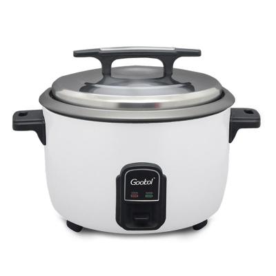 China Low power consumption 2.8l drum size 3.6l pot large capacity 4.2l electric indoor hotels large double 30 cups 55 commercial rice cooker for sale