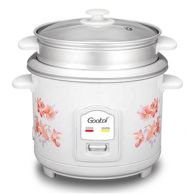 China Fast Cooking 1 Liter 10 Cup Electric Fast Cookers Non Stick Non People 2.8l 5 Double Pot Small Size Rice Cooker for sale