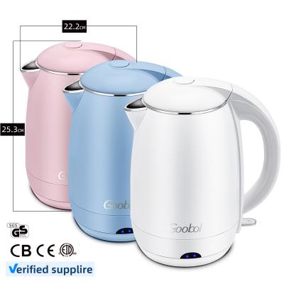 China 360 Degree Rotation Base Lowest Price Home Appliance Induction Drinking Water Pot Kettle 220V Online Boiling Electric Kettle Plant for sale