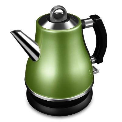 China 360 Degree Kettle Kettles Retro Gooseneck Tea Water Stainless Steel Goose Neck Low Rotation Electric Kettle for sale