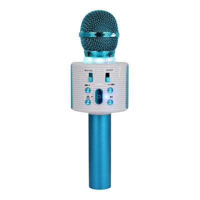 China 2021 New Arrived Handheld Microphone USB Karaoke Microphone Wireless System with Speaker for sale