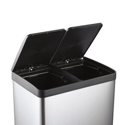 China Sustainable Outdoor Waste Receptacles Stainless Steel Waste Bin With Low Price for sale