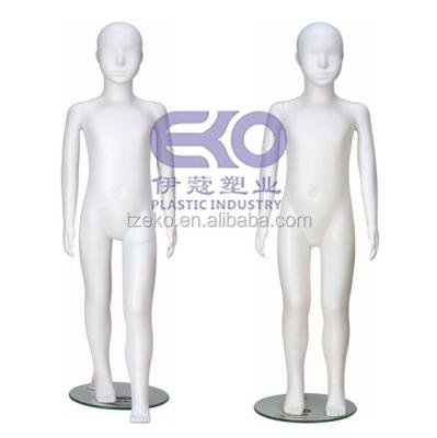 China Newest Selling Custom Size PP Plastic Bonding In Atlanta Full Body Child Mannequin for sale