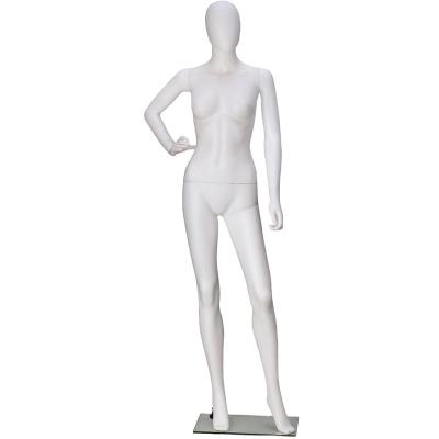 China FULL BODY WITH LOW Realistic Skin China Manufacture White Clothes Display Mannequin For Window Display for sale