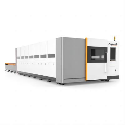 China 6kw 8kw 10kw 20kw 30kw Máquina de corte a laser de chapa de metal de alta potência com bom serviço à venda