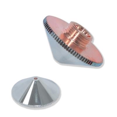 China Laser Cutting Nozzle Cutting Machine Accessories Outer Diameter 28mm Height 15mm for sale