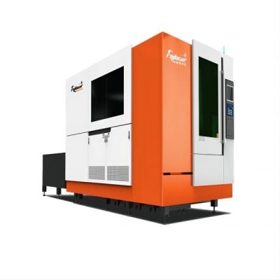 Chine Machine de découpe laser à haute puissance 3015 à fibre fermée avec couverture de protection 4kw 6kw 8kw à vendre