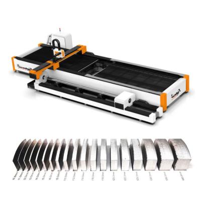 China 2000w Fiber Laser Cutting Machine For Stainless Steel Pipe Programmable Servo Motor CNC for sale