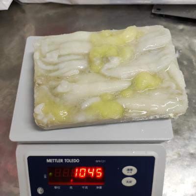 China Frozen giant whole round seafood frozen squid roe raw material block in stock Te koop