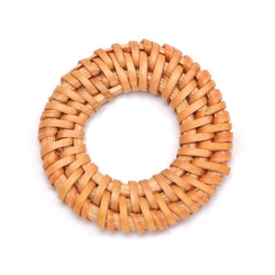 China Crafts surround shape rattan jewelry and accessories design handcrafted creative accessories for jewelry making for sale