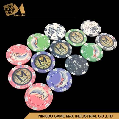 China 10g Ceramic Chip Poker Chip Custom Design By 2021-100-0616 for sale