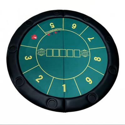 China Texas Poker Round Table Top Round 48 inch (fold it in half) for sale