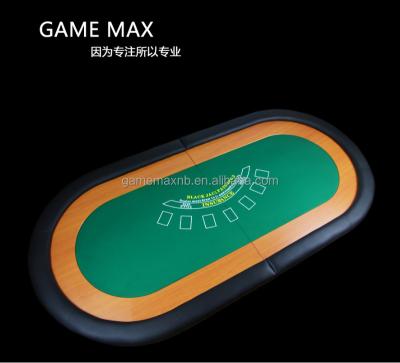 China MDF Board 72 Inch Foldable desktop for Poker Table Black jack &Baccarat desktop for sale