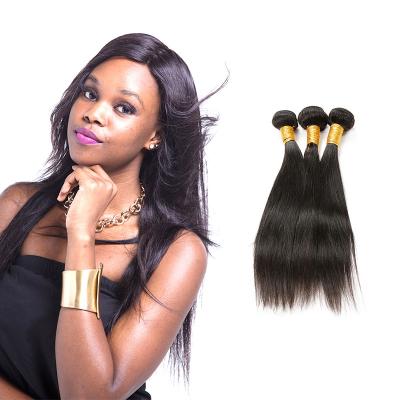 China Weave reto preto longo real do cabelo do Virgin, Weave reto do cabelo 100 humano à venda