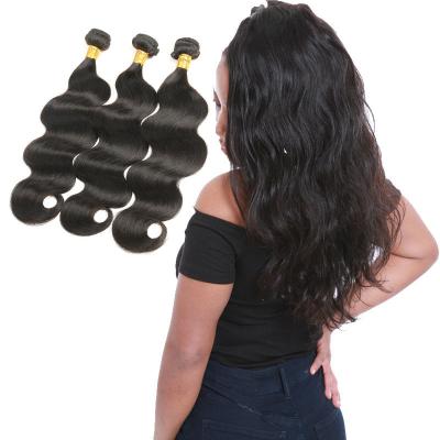 China Onda auténtica larga del cuerpo de las extensiones del cabello humano 30 pulgadas ningún pelo sintético en venta